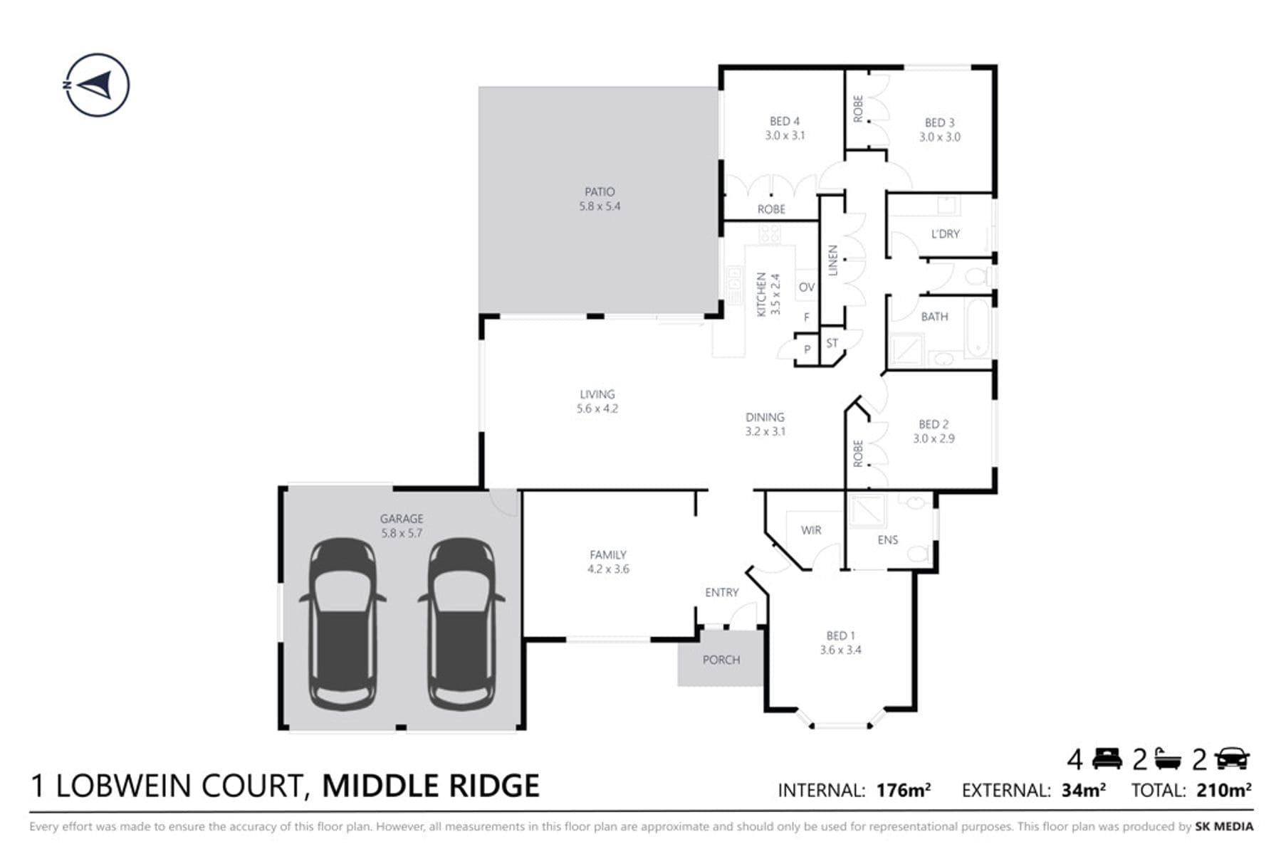 1 Lobwein Court, Middle Ridge QLD 4350, Middle Ridge - Thumbnail 8