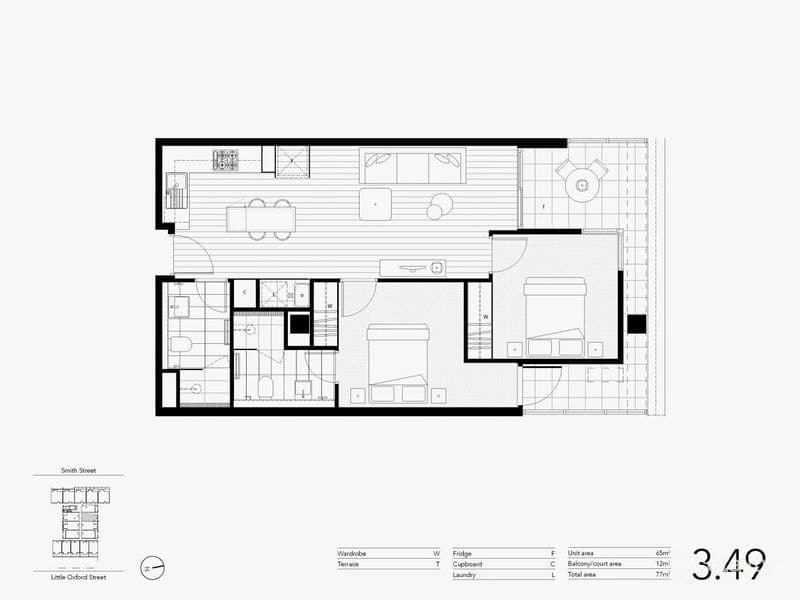 349/158 Smith Street, Collingwood, Collingwood - Thumbnail 2