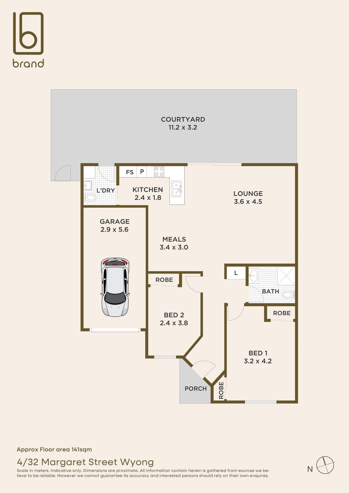 4 / 32 Margaret Street, WYONG, Wyong - Thumbnail 2