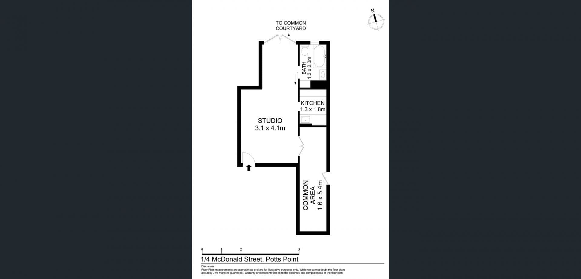 1/4 McDonald Street, Potts Point, Potts Point - Image 1