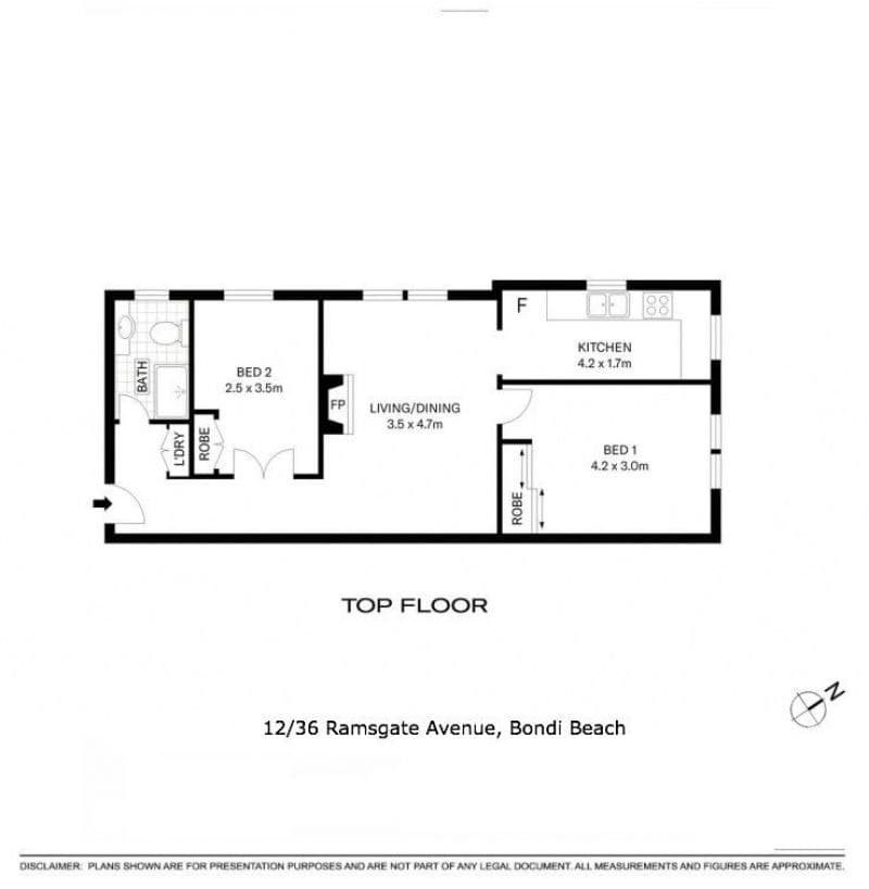12/36 Ramsgate Avenue, Bondi Beach, Bondi Beach - Image 1