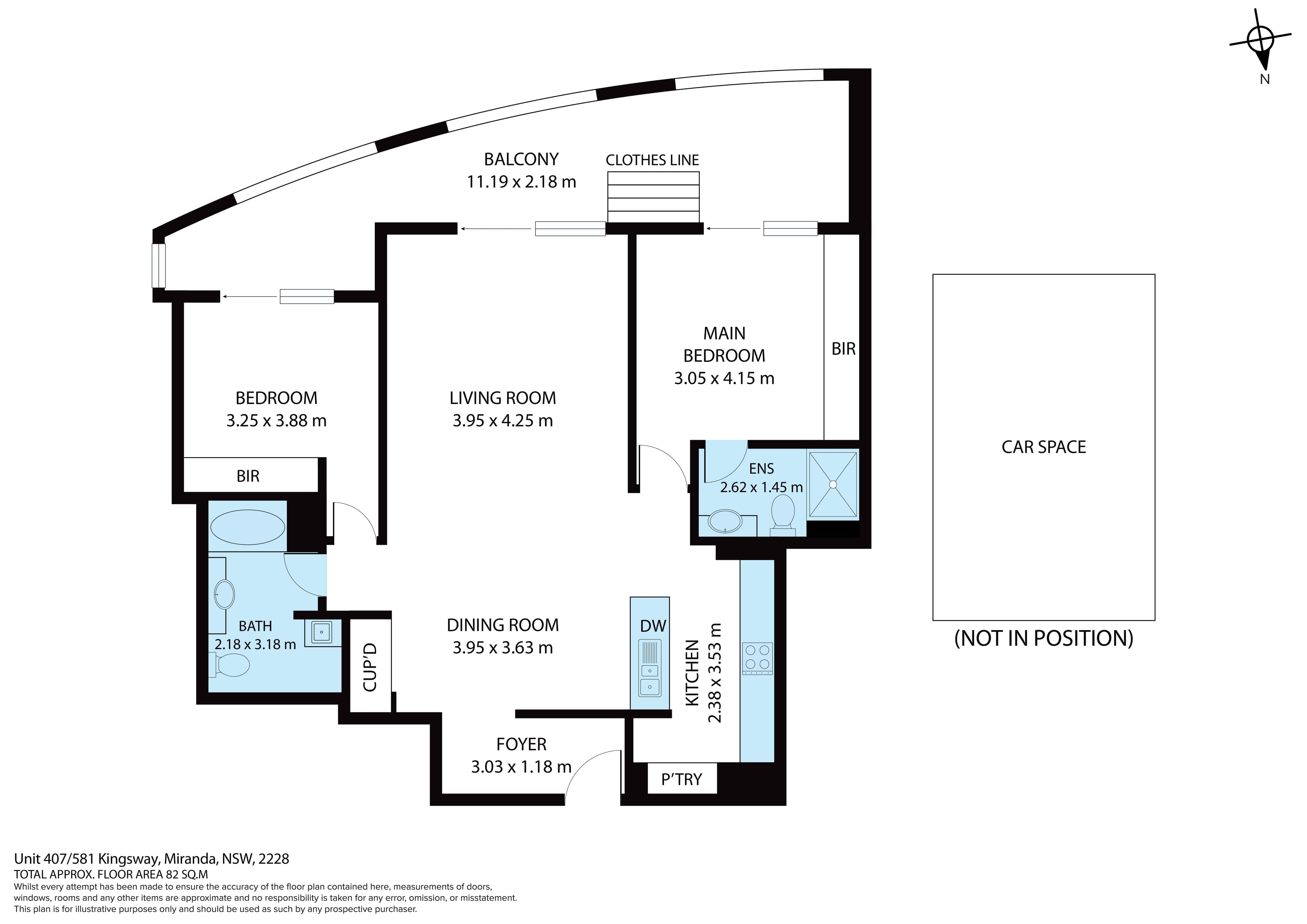 Unit 407/581 Kingsway, Miranda, NSW, 2228, Miranda - Thumbnail 7