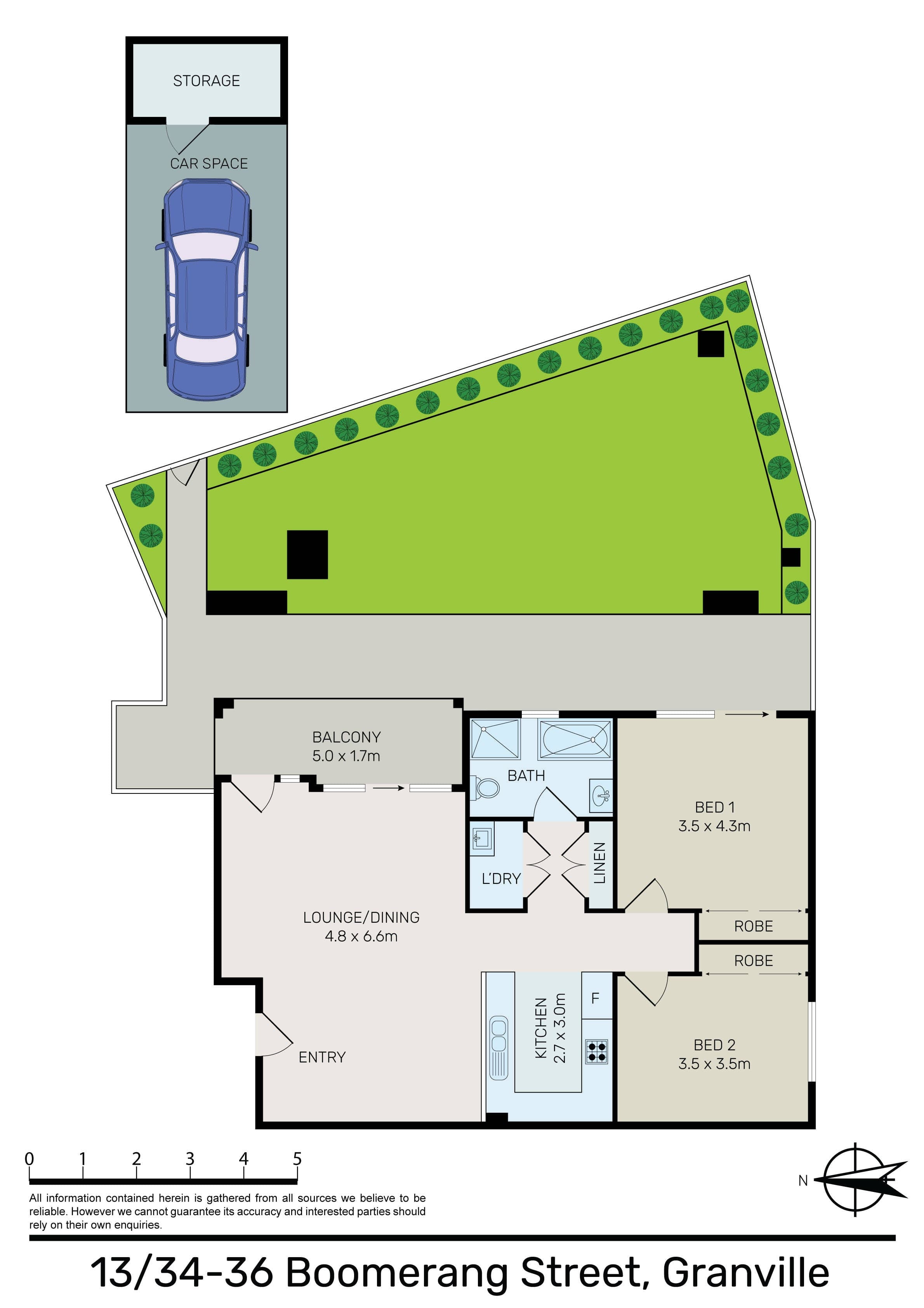 13/34-36 Boomerang Street, Granville, Granville - Image 1
