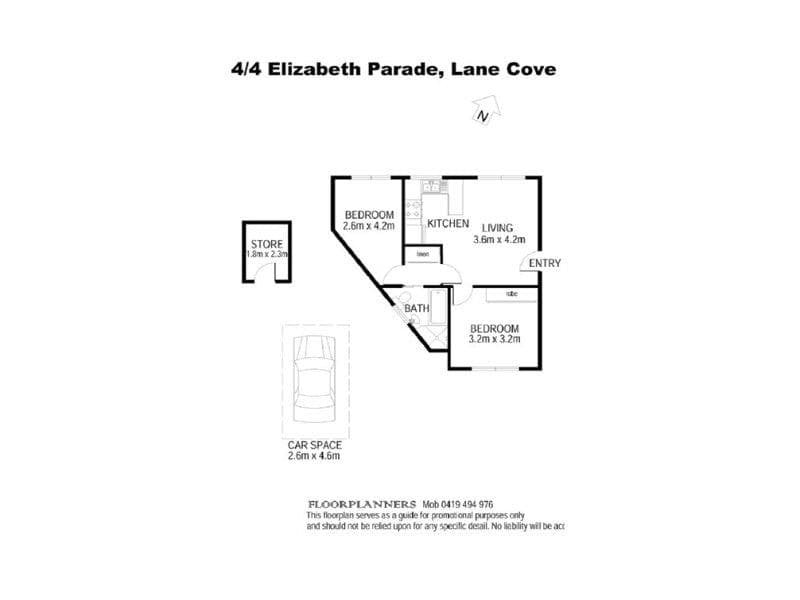 4/4 Elizabeth Parade, LANE COVE NSW, 4/4 Elizabeth Parade Lane Cove - Image 1