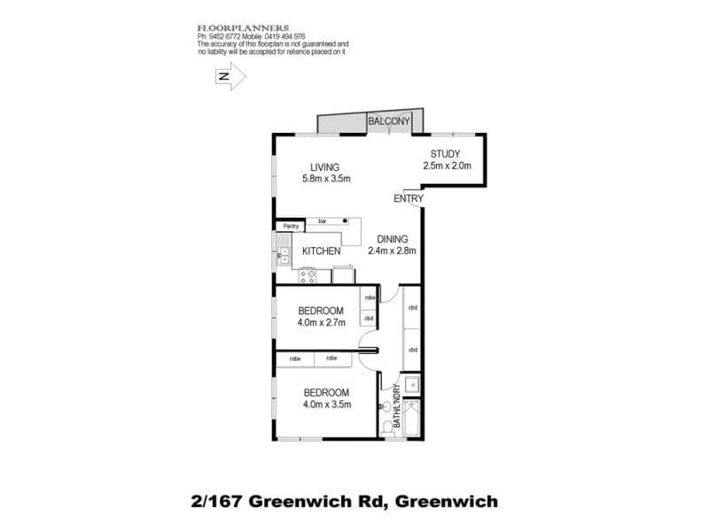 2/167 Greenwich Road GREENWICH NSW, Greenwich - Image 1