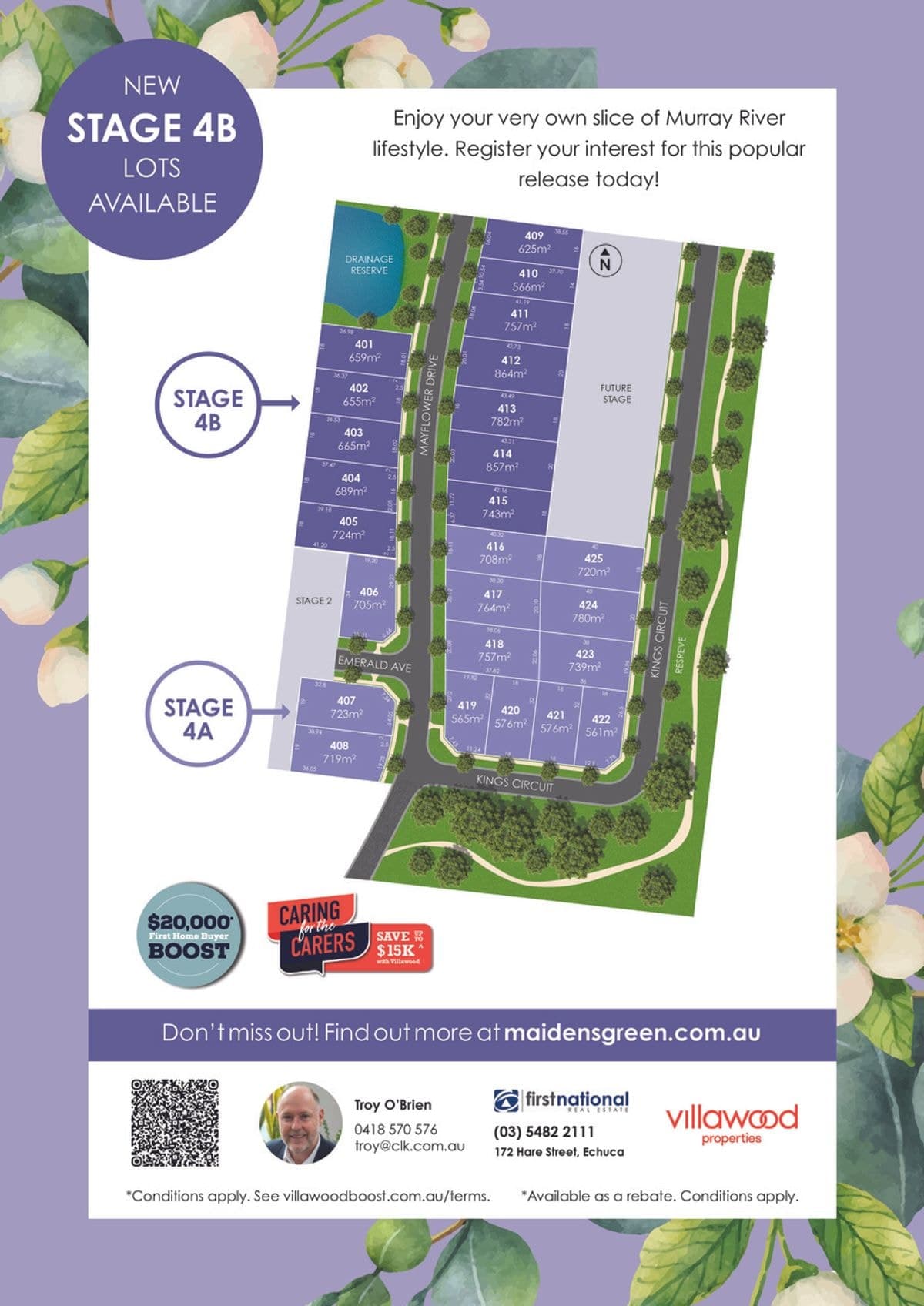 Lot 420/3 Kings Circuit, Moama NSW 2731, Moama - Image 1