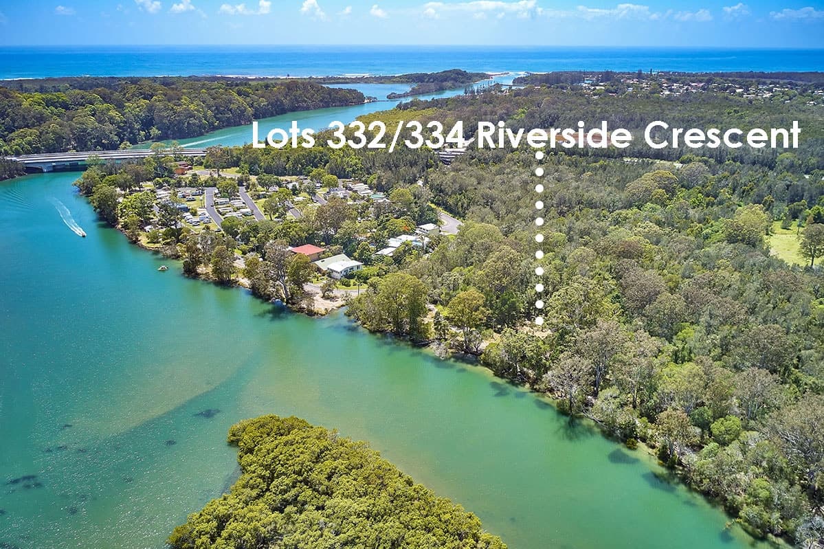 Lots 332 & 334 Riverside Crescent, Brunswick Heads NSW 2483, Brunswick Heads - Image 1