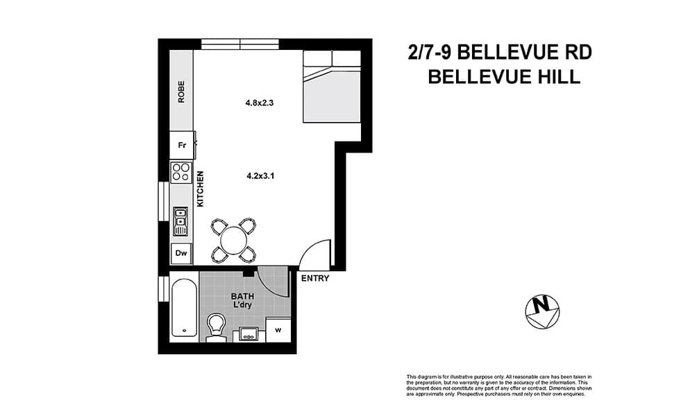 2/7-9 Bellevue Road, Bellevue Hill, NSW, 2023, Bellevue Hill - Thumbnail 5