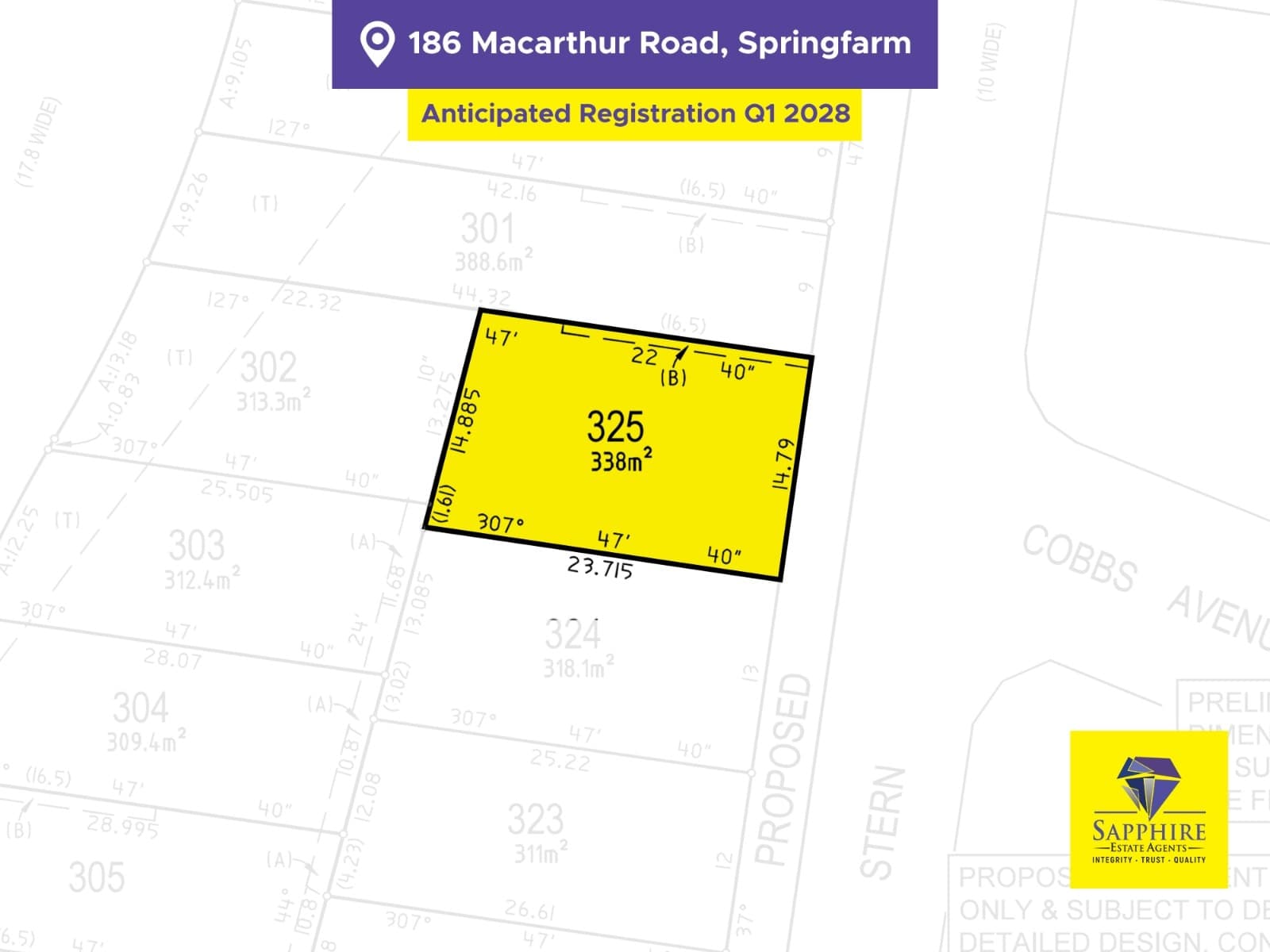 Lot 325, Macarthur Road, Macarthur Road - Thumbnail 2