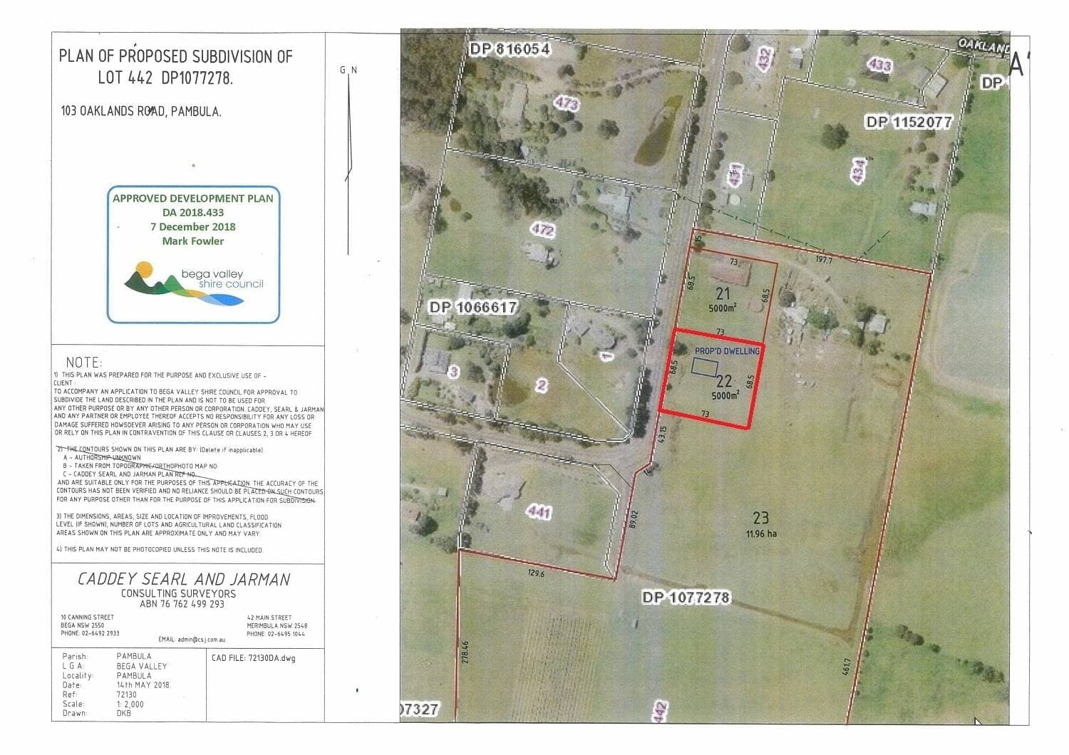 Proposed Lot 22 103 Oaklands Road, Pambula, Pambula - Thumbnail 3