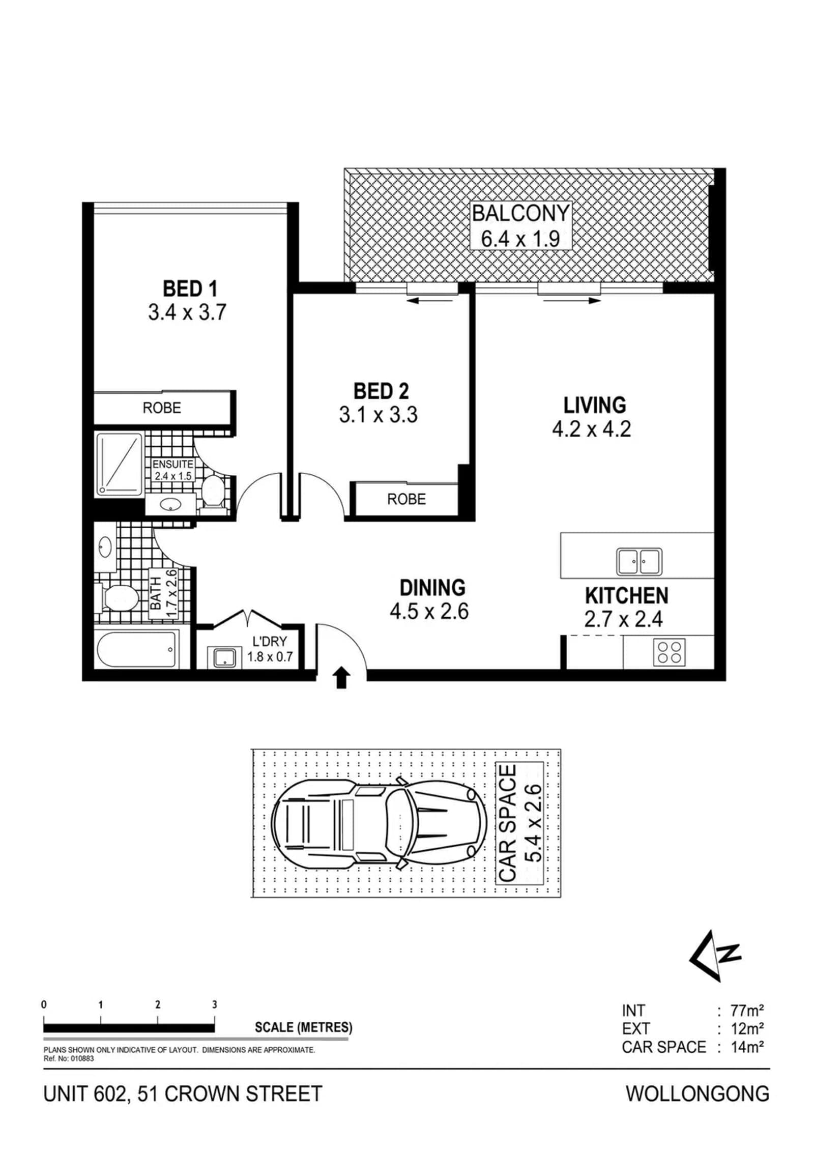602/51 Crown St, WOLLONGONG, Wollongong - Thumbnail 7