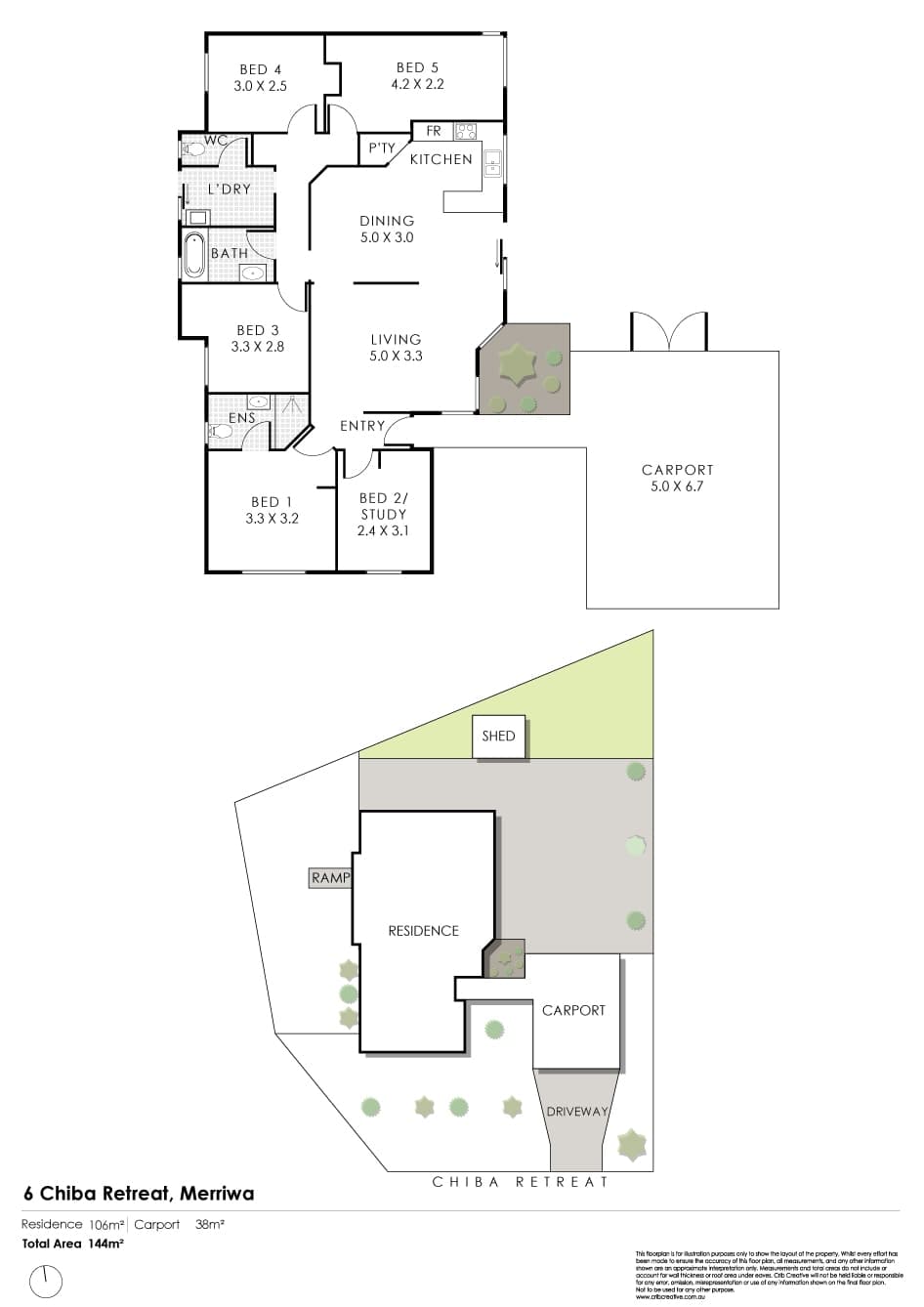 6 Chiba Retreat, Merriwa WA 6030, Merriwa - Image 1