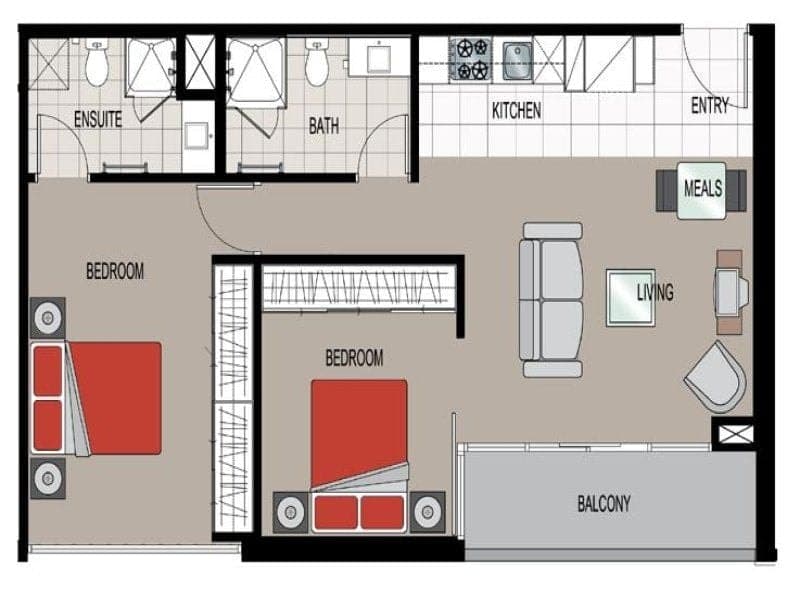 1707/8 Downie Street MELBOURNE VIC, Melbourne - Thumbnail 2