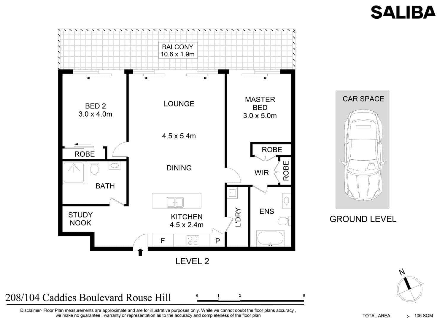 208/104 Caddies Boulevard, Rouse Hill, Rouse Hill - Image 1