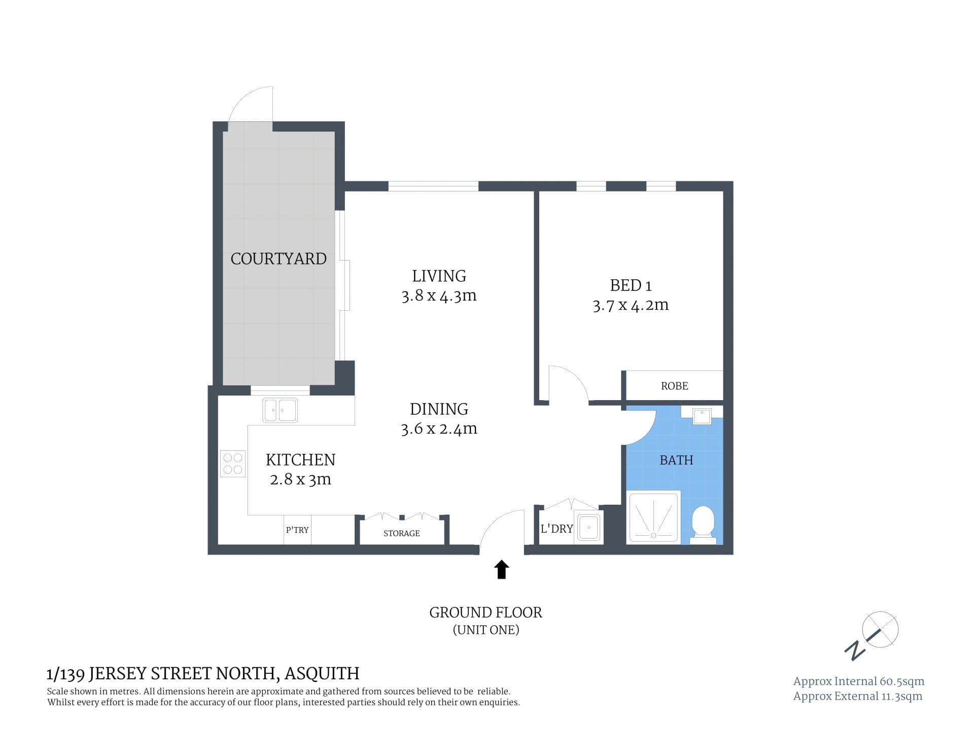 1/139 Jersey Street North, Asquith, Asquith - Image 1