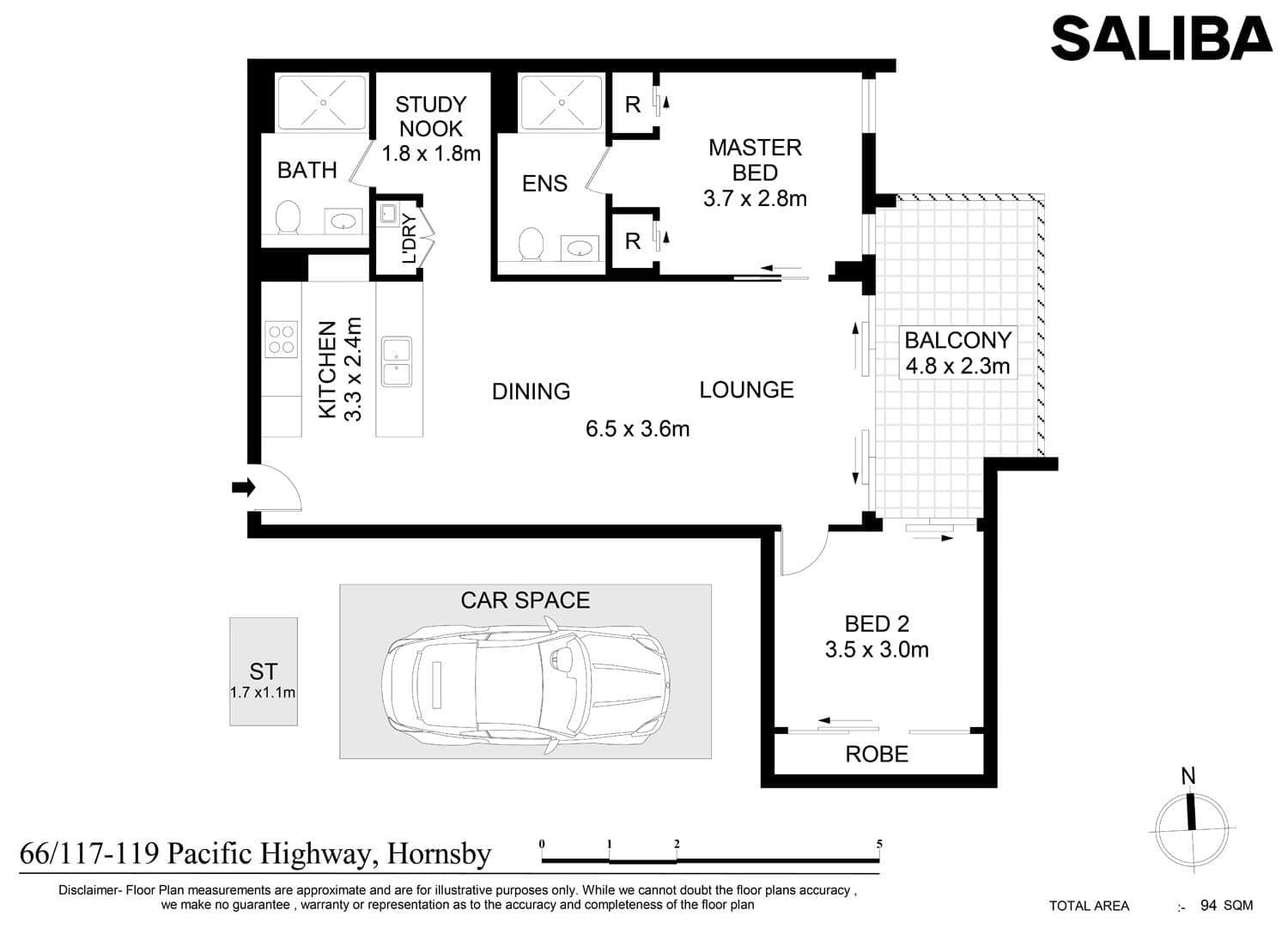 66/117-119 Pacific Highway, Hornsby, Hornsby - Image 1