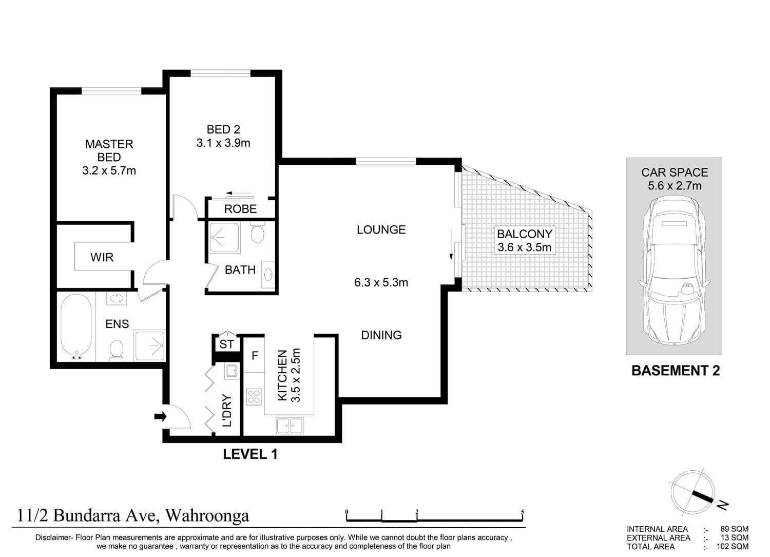 11/2 Bundarra Avenue, Wahroonga, Wahroonga - Image 1