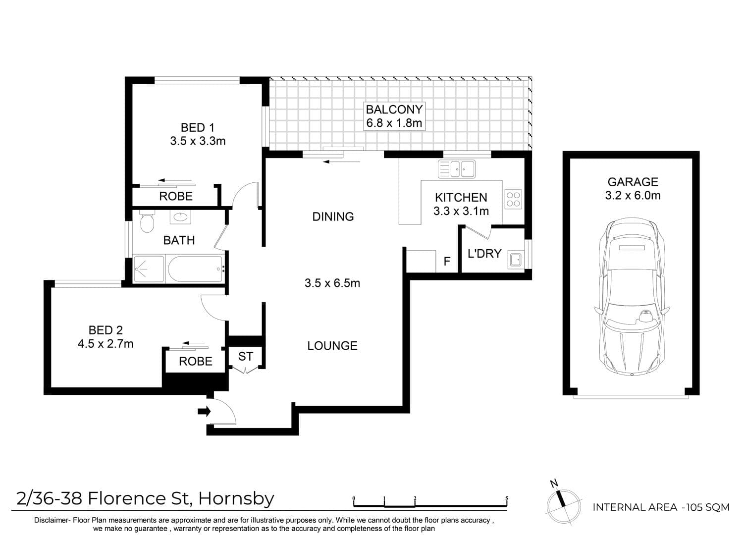 2/36 Florence Street, Hornsby, Hornsby - Image 1