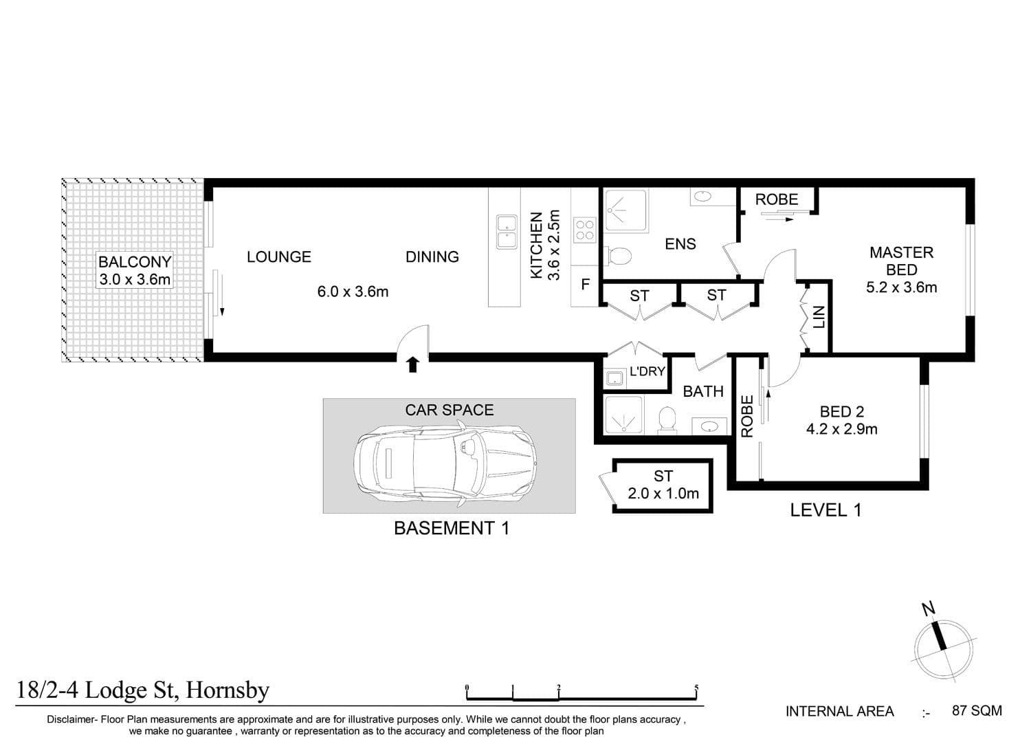 18/2-4 Lodge Street, Hornsby, Hornsby - Image 1