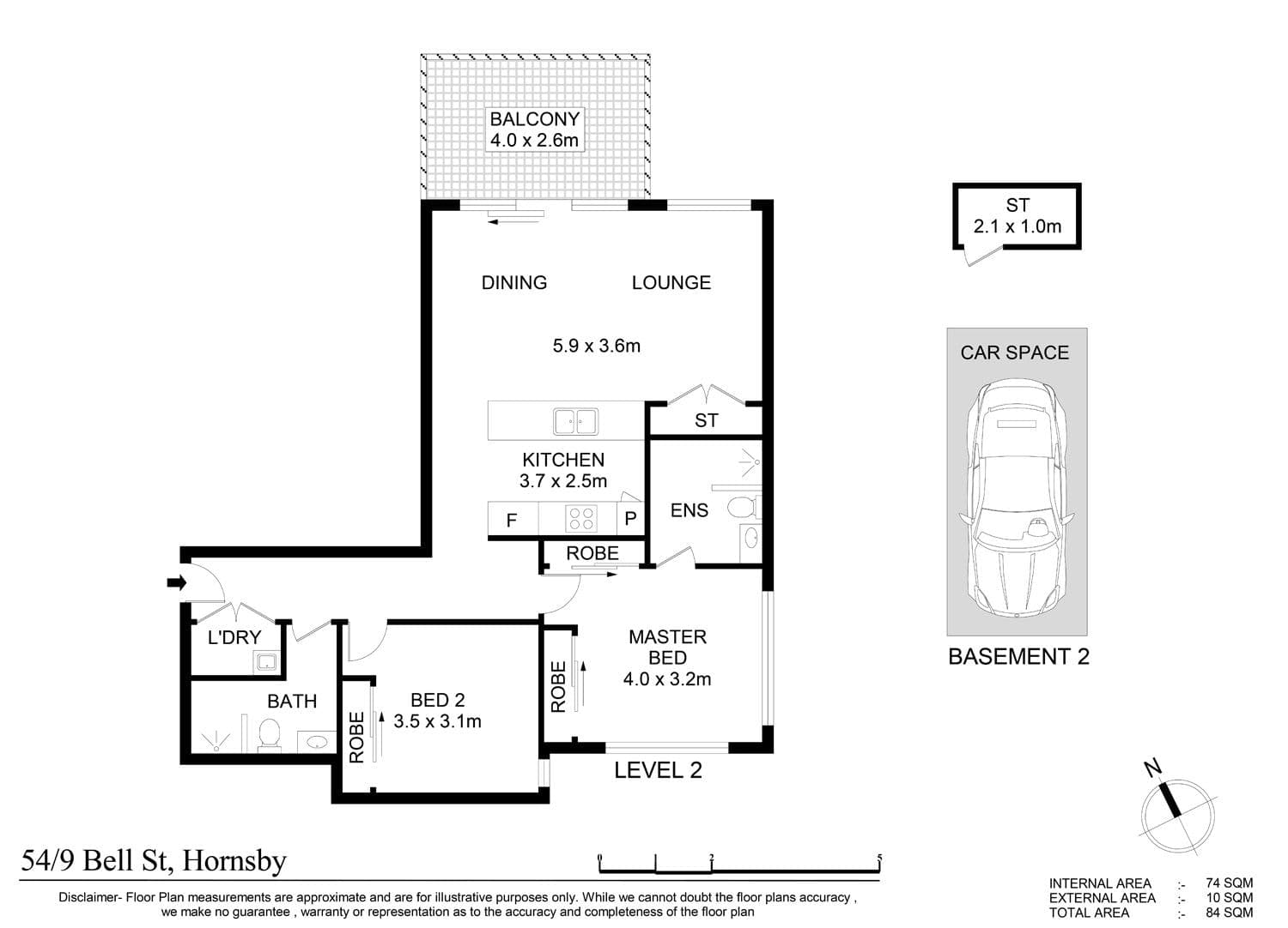 54/9 Bell Street, Hornsby, Hornsby - Image 1