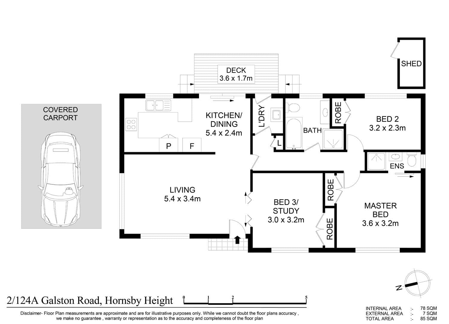 2/124A Galston Road, Hornsby Heights, Hornsby Heights - Image 1