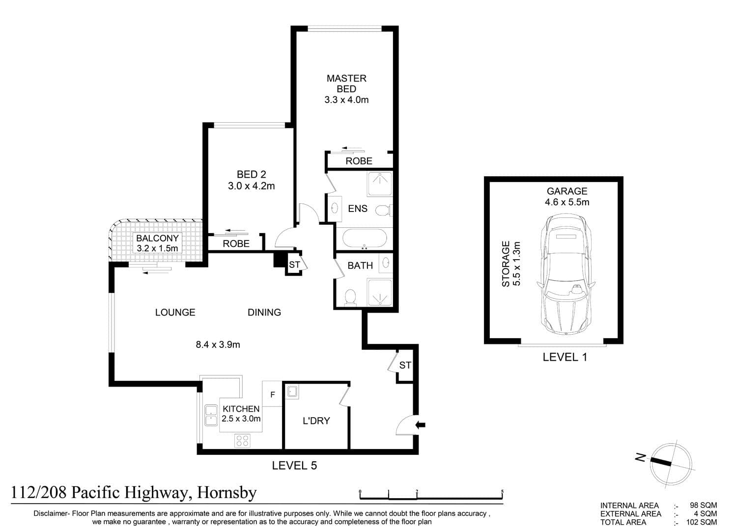 112/208-226 Pacific Highway, Hornsby, Hornsby - Image 1