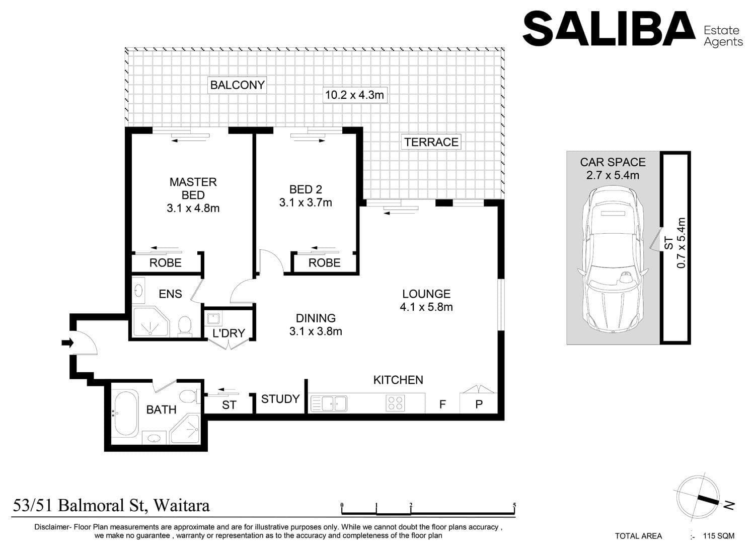 53/51 Balmoral Street, Waitara, Waitara - Image 1