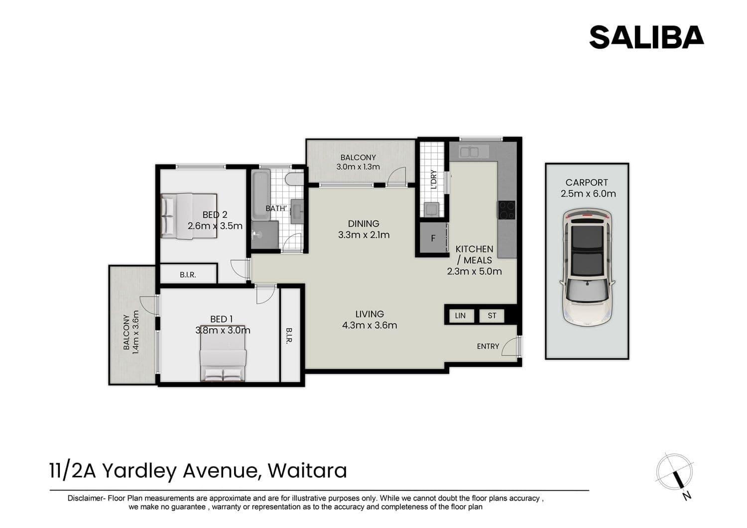 11/2A Yardley Avenue, Waitara, Waitara - Image 1