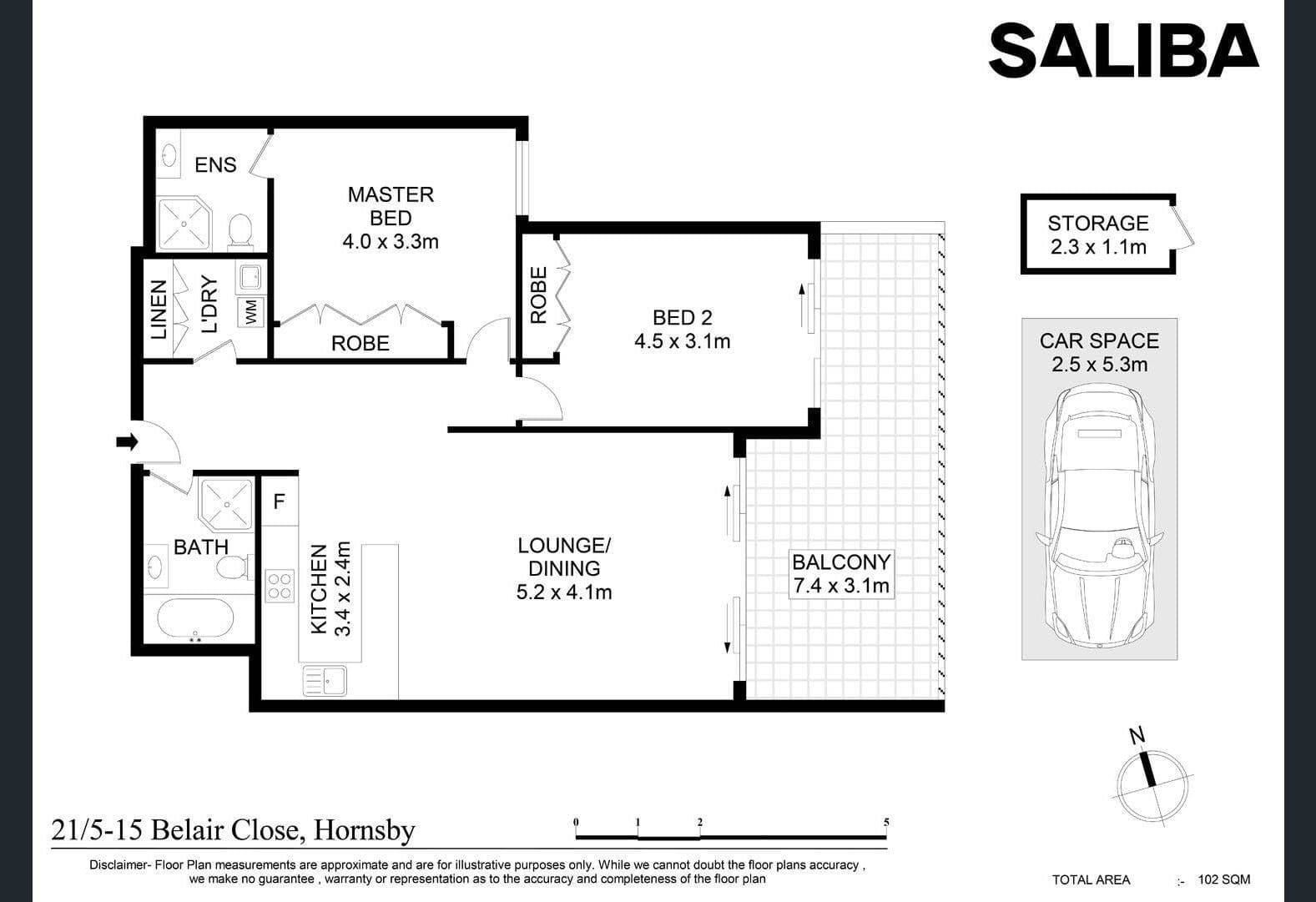 21/5-15 Belair Close, Hornsby, Hornsby - Image 1