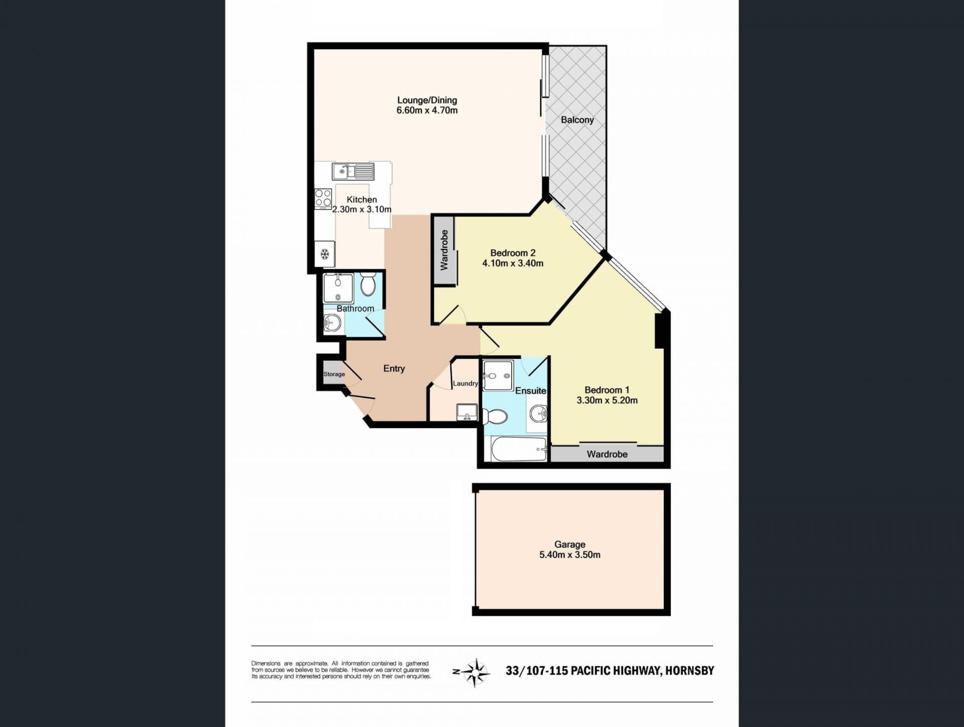 33/107-115 Pacific Highway, Hornsby, Hornsby - Image 1