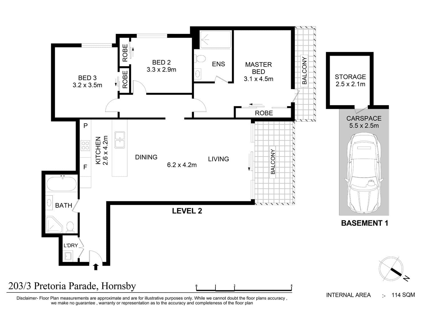 203/3 Pretoria Parade, Hornsby, Hornsby - Image 1
