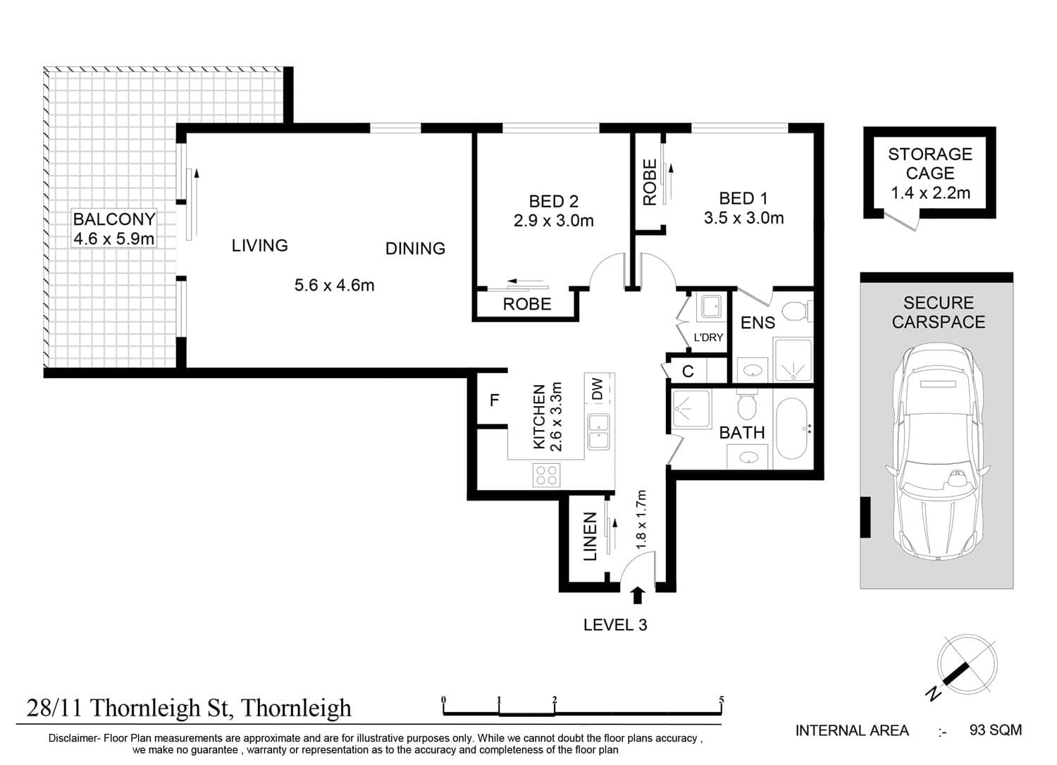 28/11 Thornleigh Street, Thornleigh, 28/11 Thornleigh Street - Image 1
