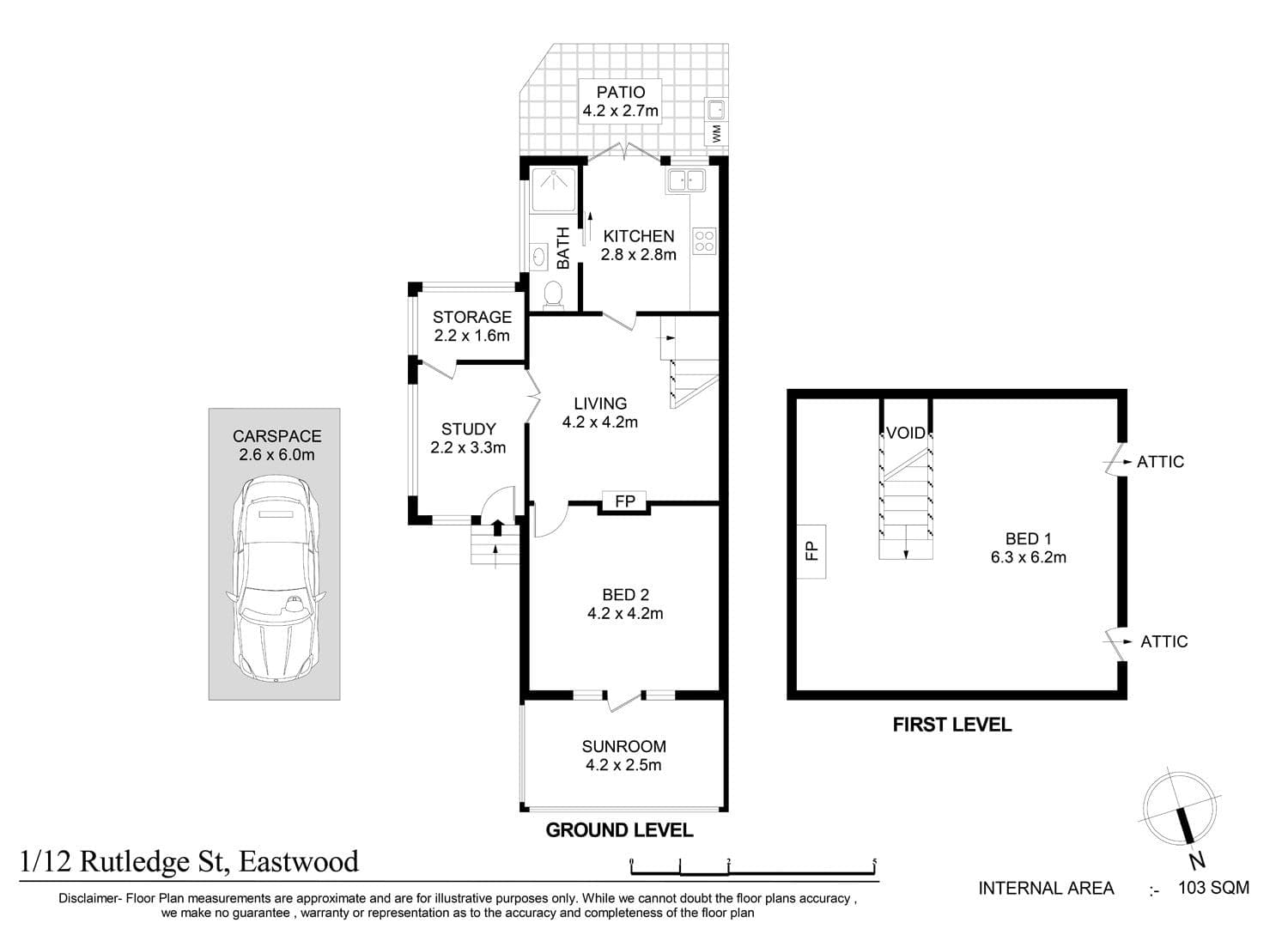 1/12 Rutledge Street, Eastwood, Eastwood - Image 1