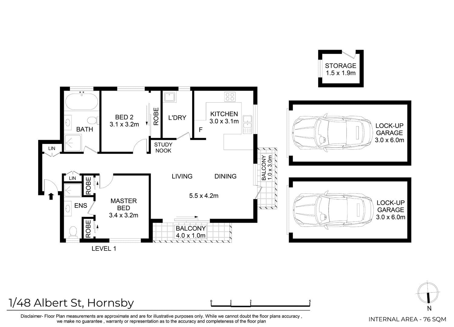 1/48 Albert Street, Hornsby, Hornsby - Image 1