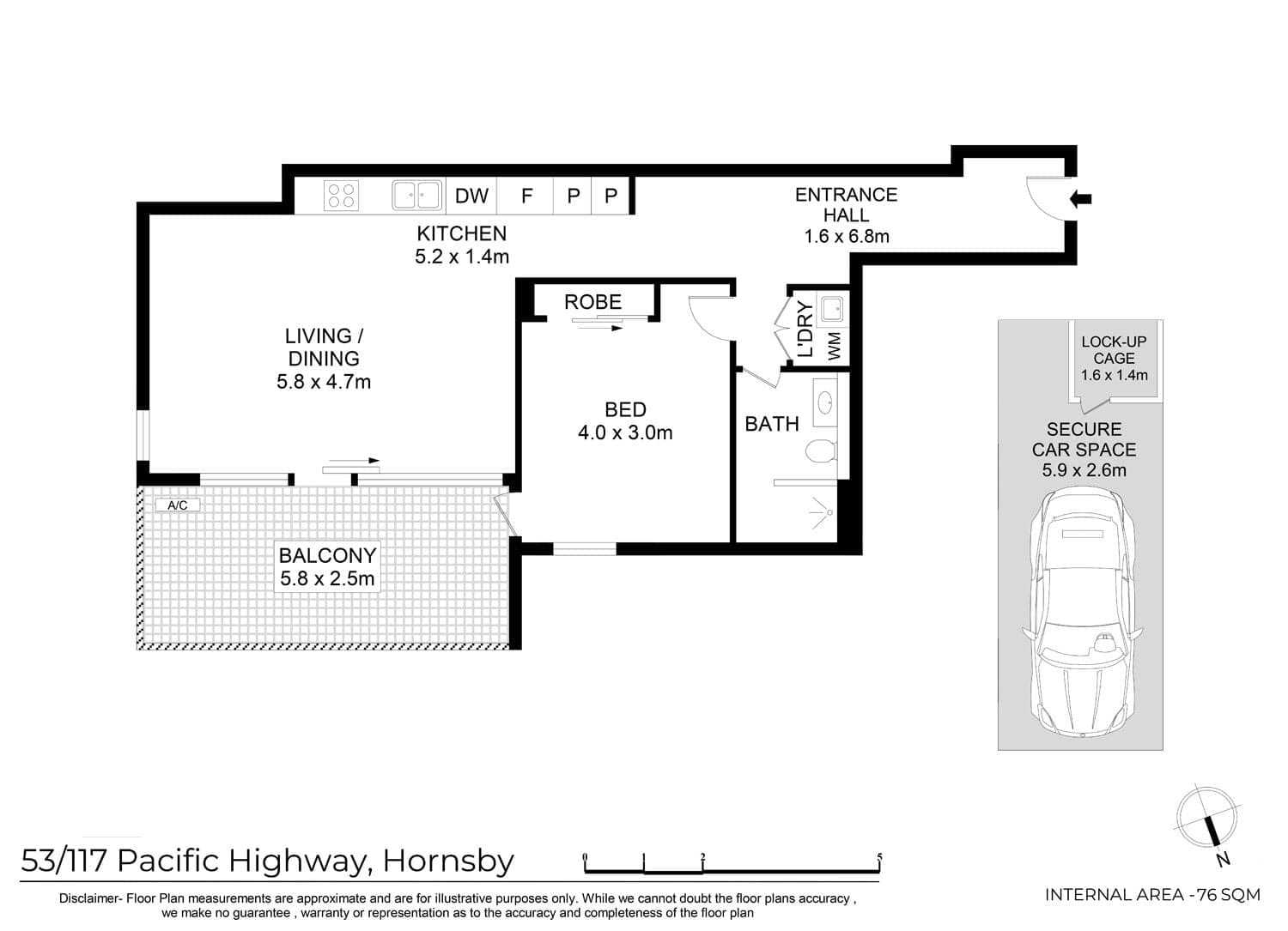 53/117-119 Pacific Highway, Hornsby, Hornsby - Image 1