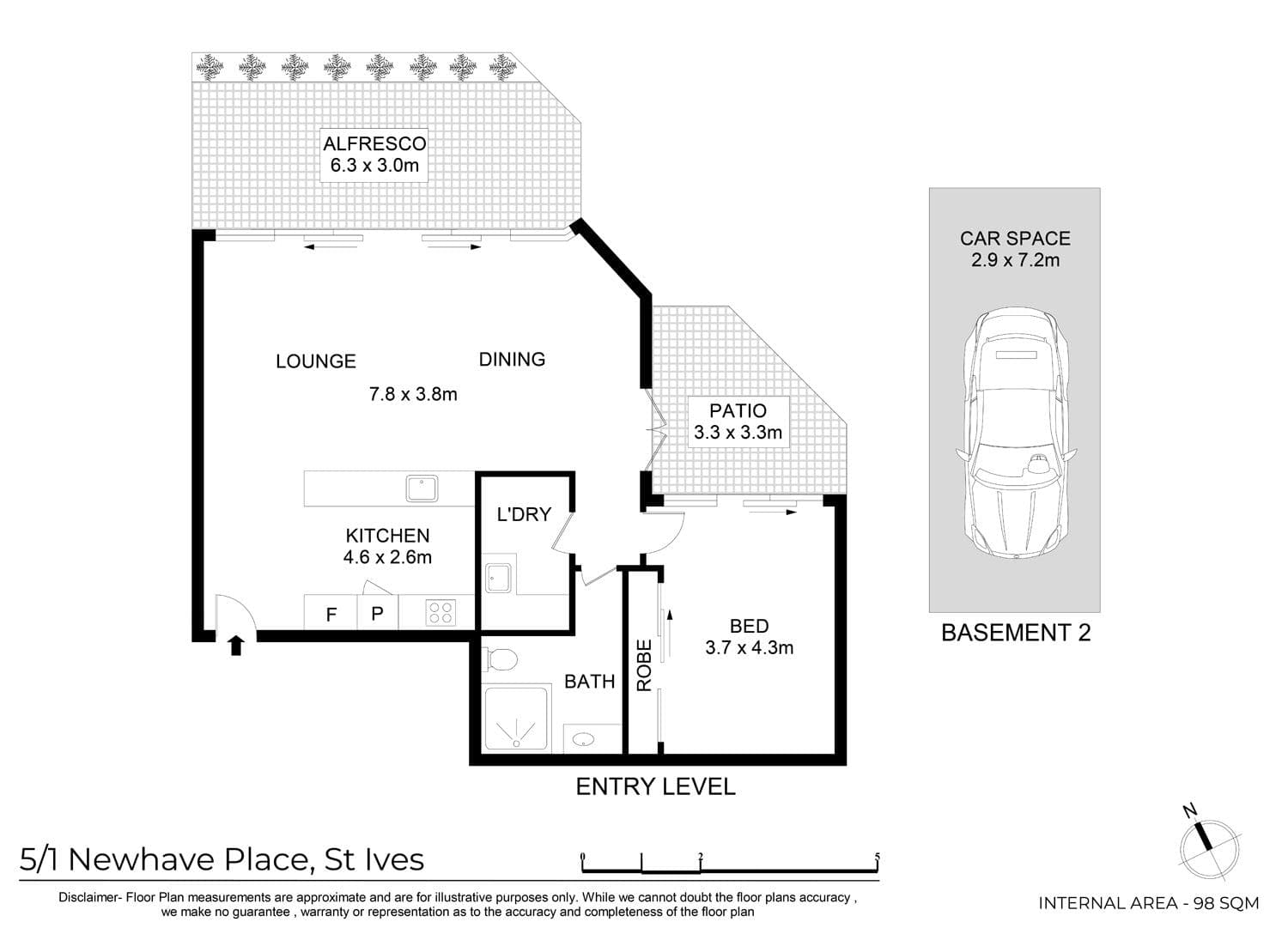 5/1 Newhaven Place, St Ives, St Ives - Image 1