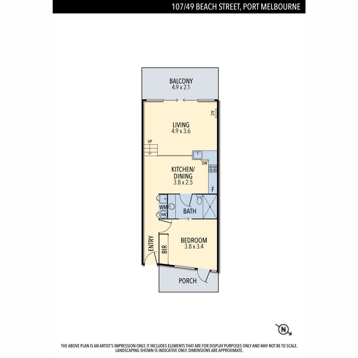 107/49 Beach Street, Port Melbourne, VIC, Port Melbourne - Thumbnail 7