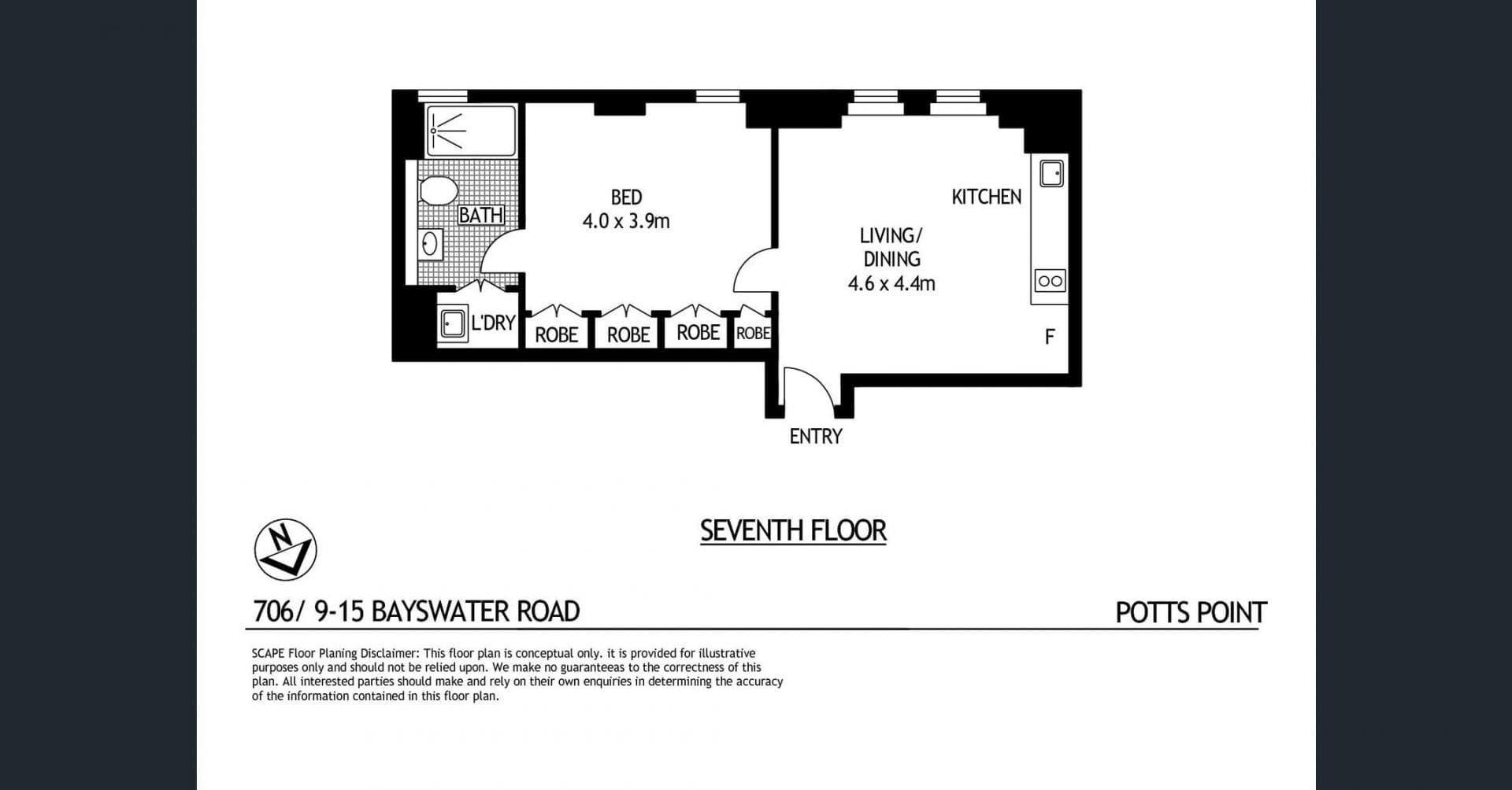 706/9-15 Bayswater Road, Potts Point, Potts Point - Thumbnail 7