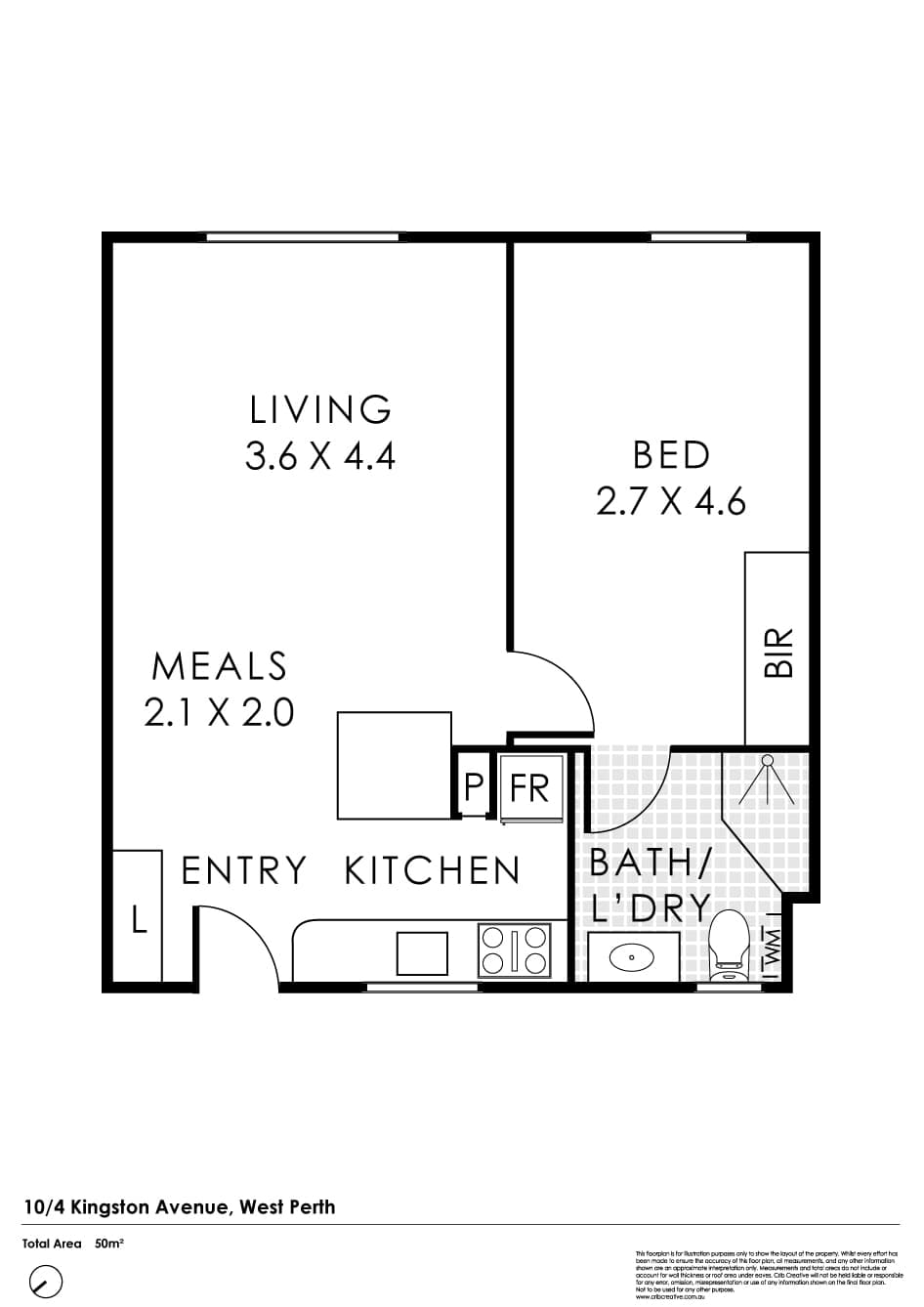 10/4 Kingston Avenue, West Perth WA, West Perth - Image 1