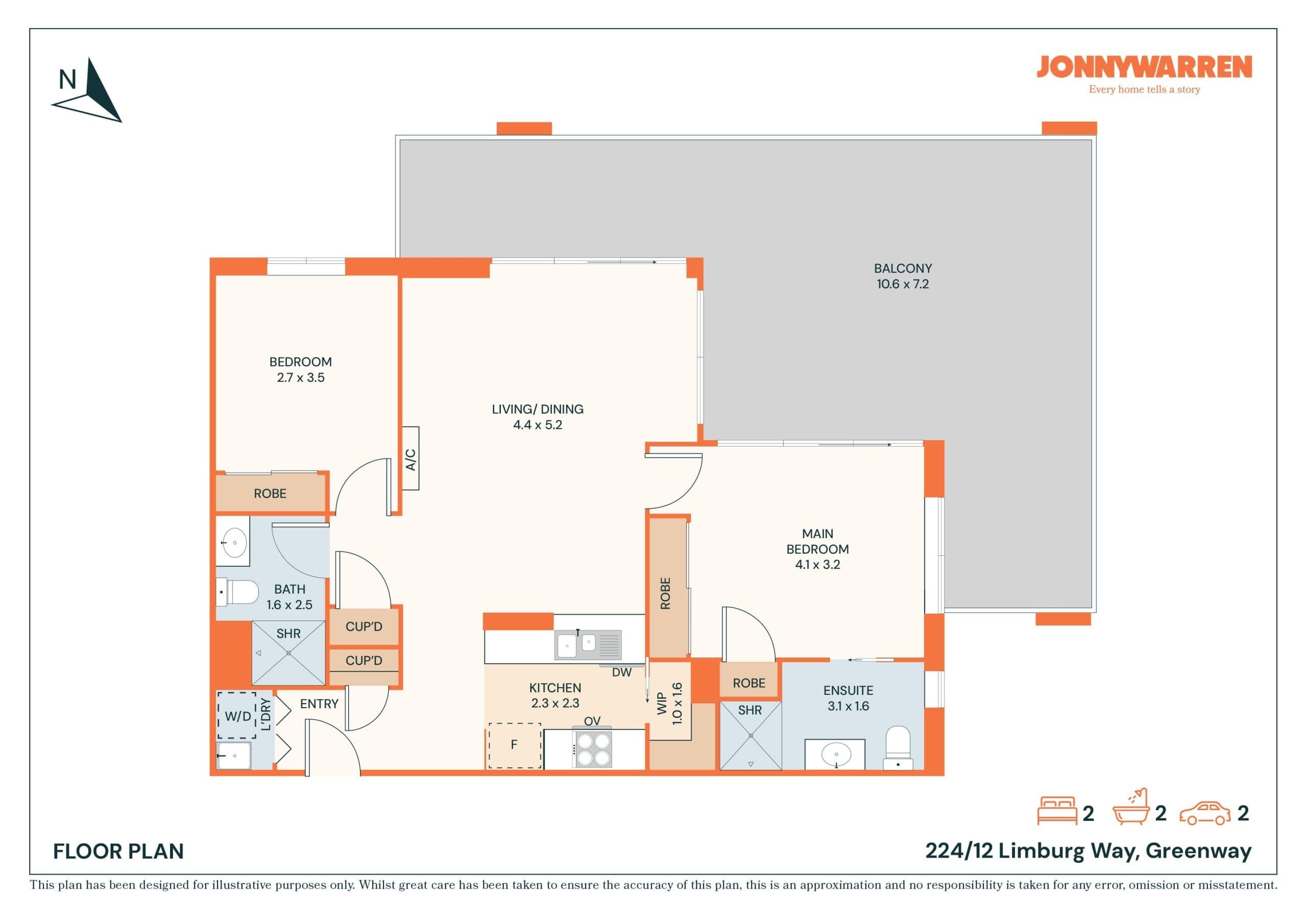 224/12 Limburg Way, Greenway 2900, Greenway - Thumbnail 2