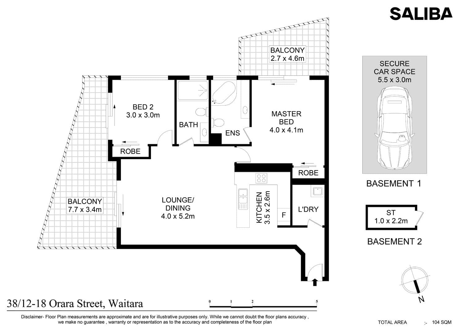 38/12-18 Orara Street, Waitara, Waitara - Image 1