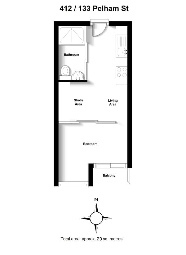 412/133 Pelham St, Carlton - Thumbnail 8