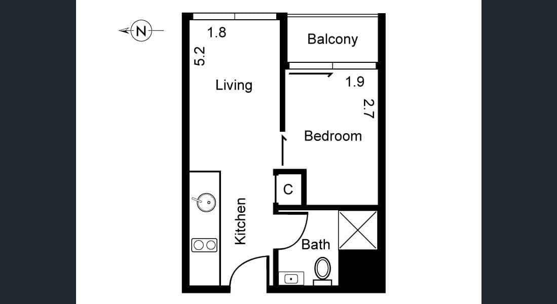 303/60 Garden St, South Yarra - Thumbnail 7