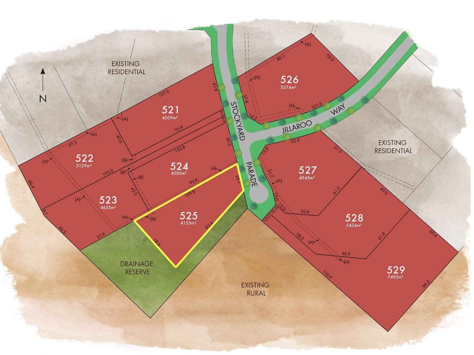 Lot 525 Stockyard Parade, Muswellbrook NSW 2333, Muswellbrook - Image 1