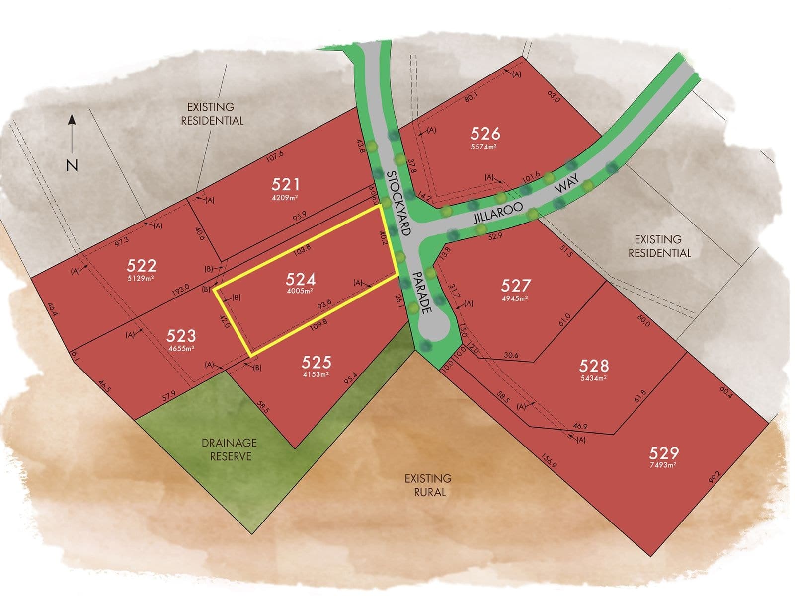 Lot 524 Stockyard Parade, Muswellbrook NSW 2333, Muswellbrook - Image 1