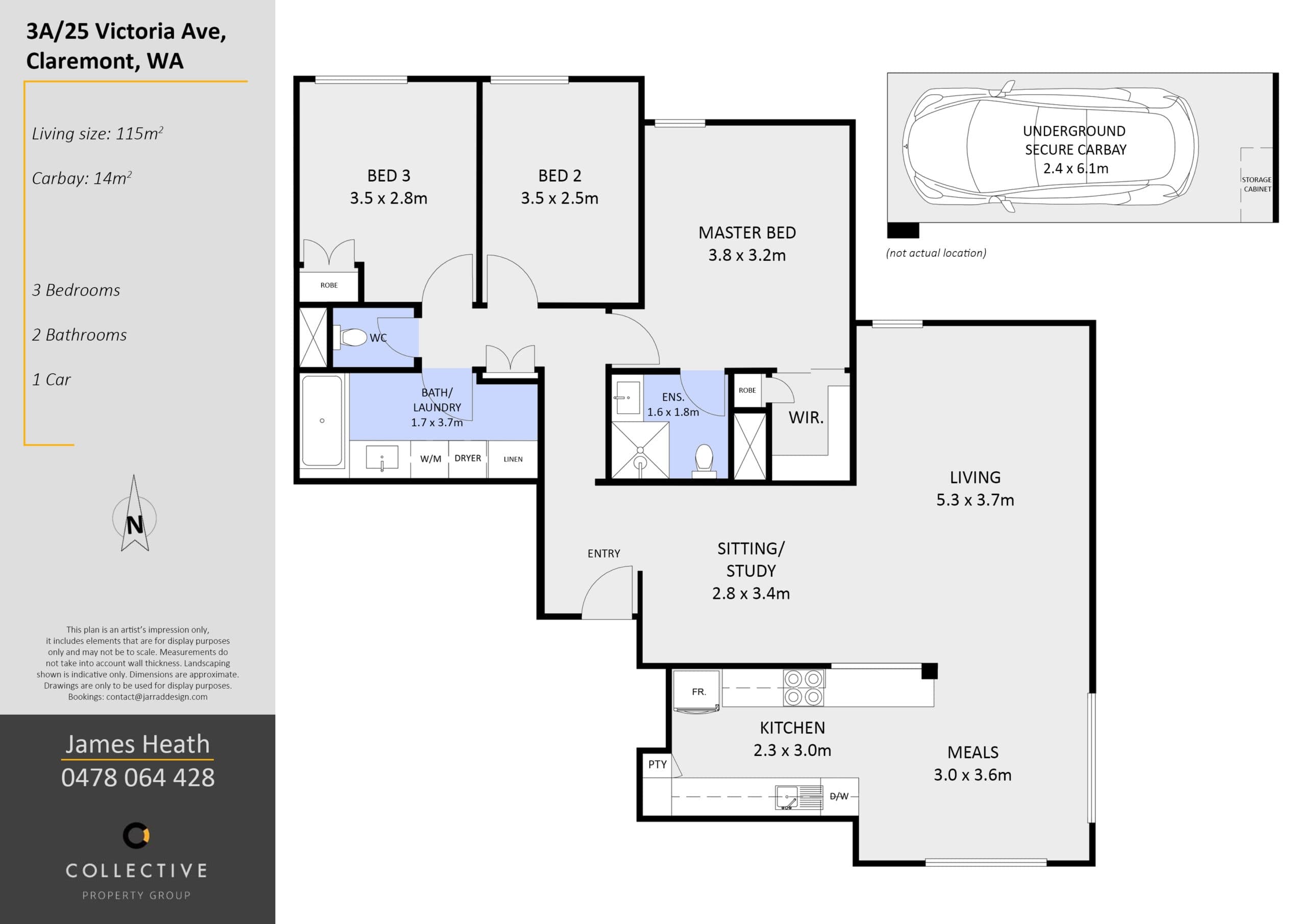 3a/25 Victoria Avenue, Claremont - Thumbnail 2