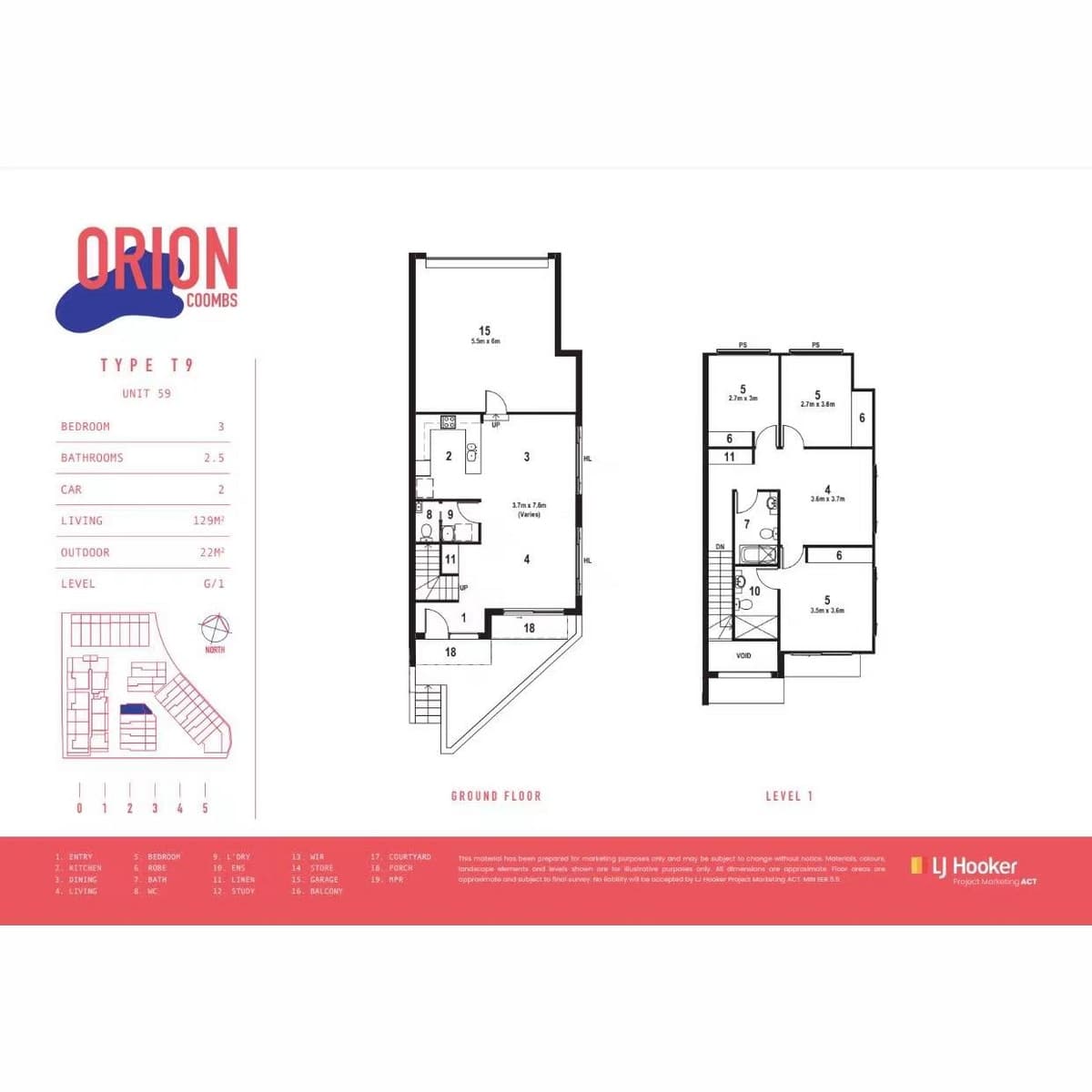 59/8 Telfer Street Coombs ACT, Coombs - Image 1
