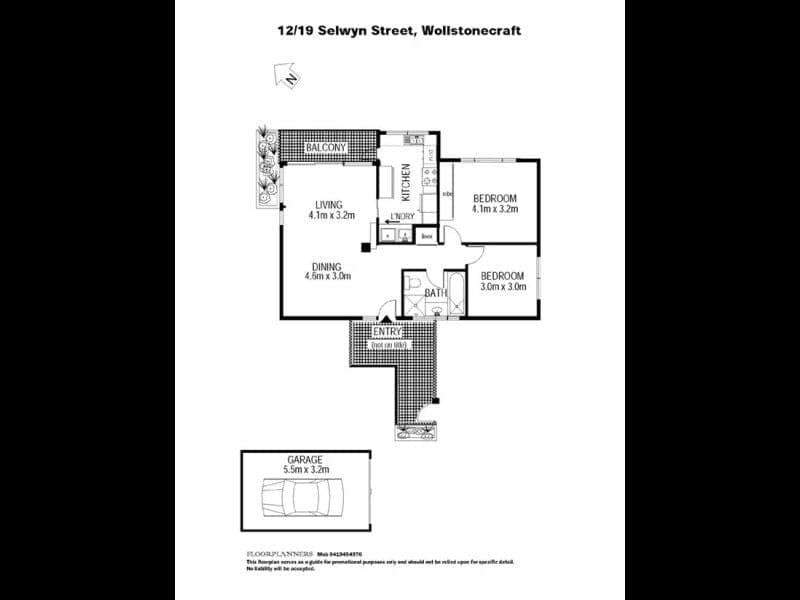 12/19 Selwyn Street WOLLSTONECRAFT NSW, Wollstonecraft - Image 1