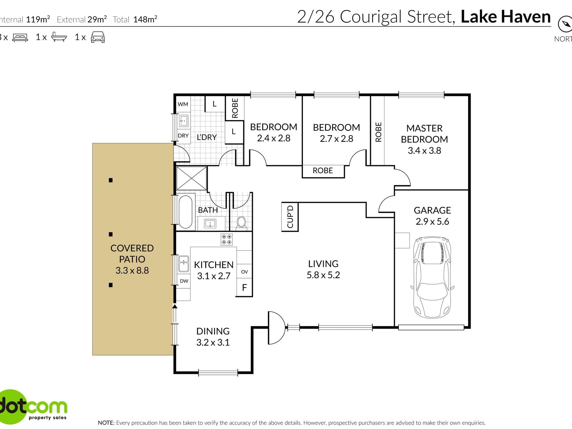 2 / 26 Courigal Street, Lake Haven, Lake Haven - Thumbnail 7