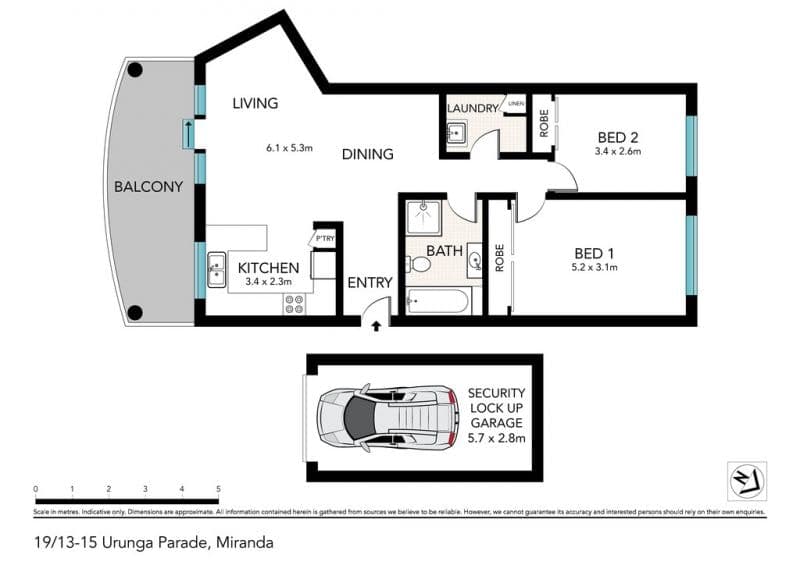 19/13-15 Urunga Parade, Miranda - Thumbnail 2
